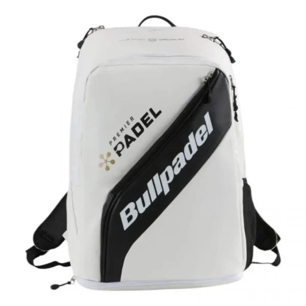 Mochila Bullpadel Premier Padel Vertex BPM25007 Blanco - Imagen 1