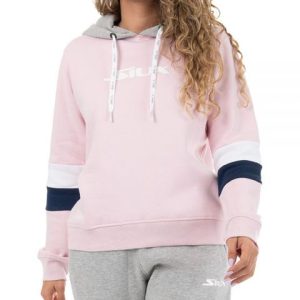 SUDADERA CAPUCHA SIUX BELIM ROSA MUJER (29452)