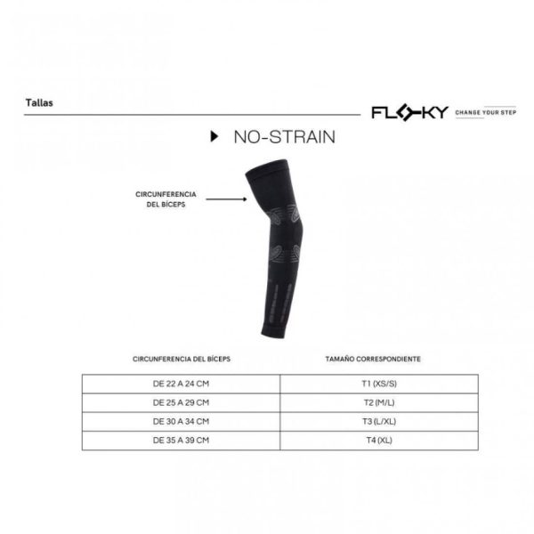 Manguitos Floky No Strain Blanco 2 Unidades - Imagen 3